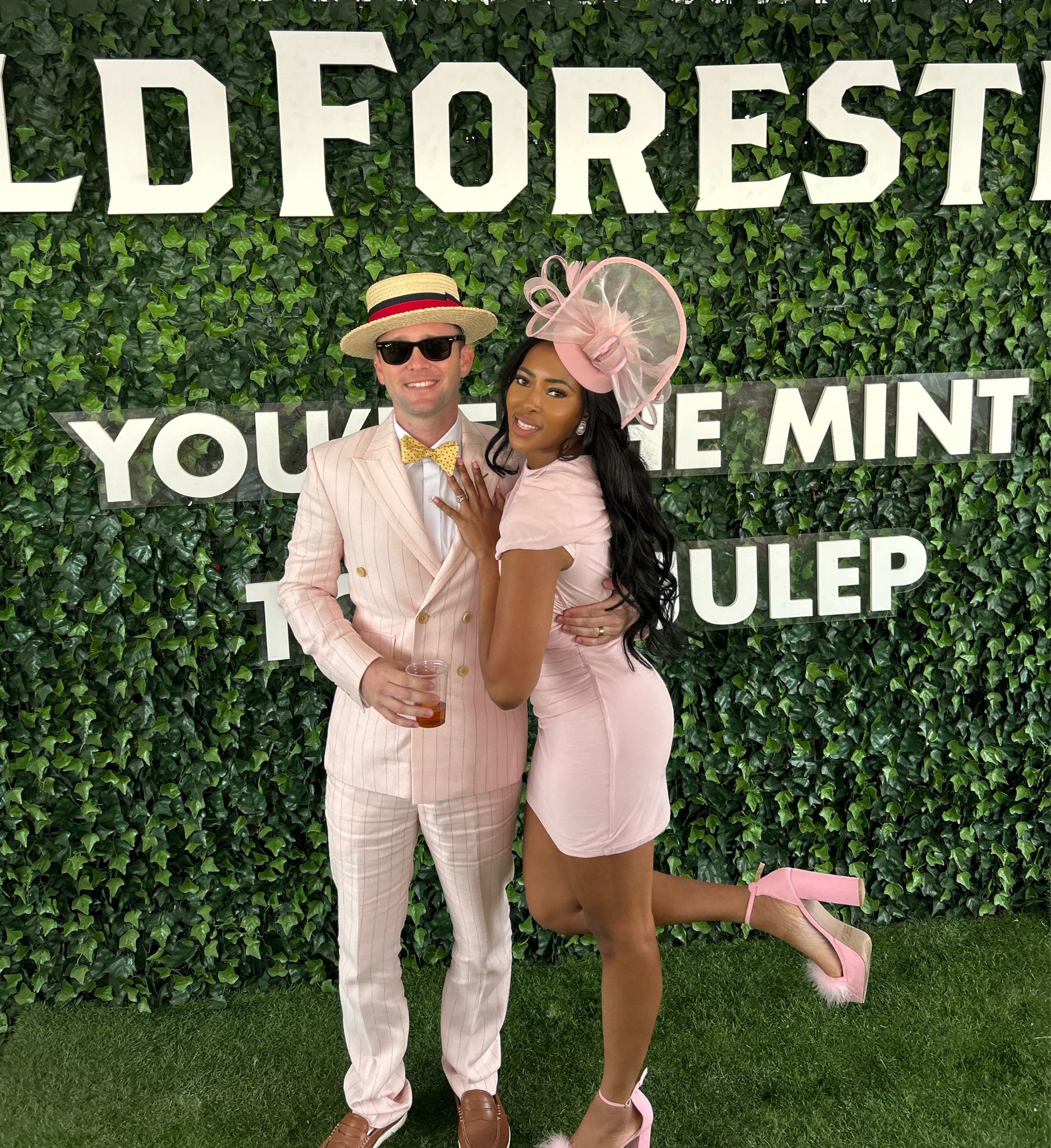 Ronnie and Tucker at the Kentucky Derby — Austin Texas couple content creators lifestyle